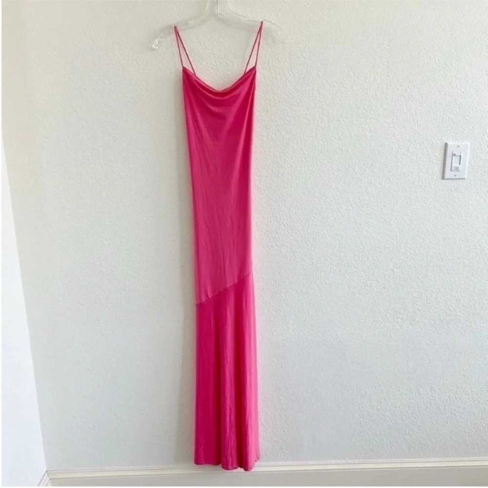 NBD Macduff Slip Maxi Dress Gown Pink - Picture 4 of 12